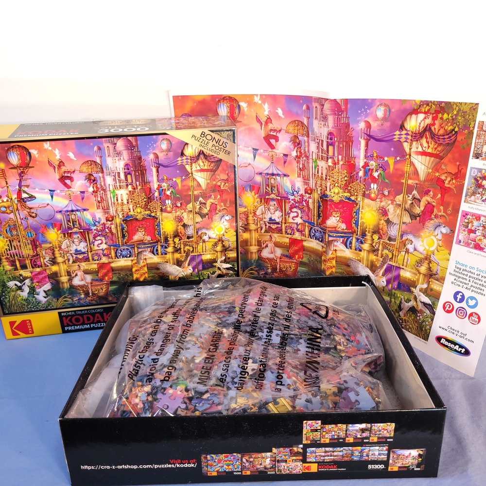 Kodak Premium Puzzle - Colorful Fantasy Scene - Picture 7 of 7